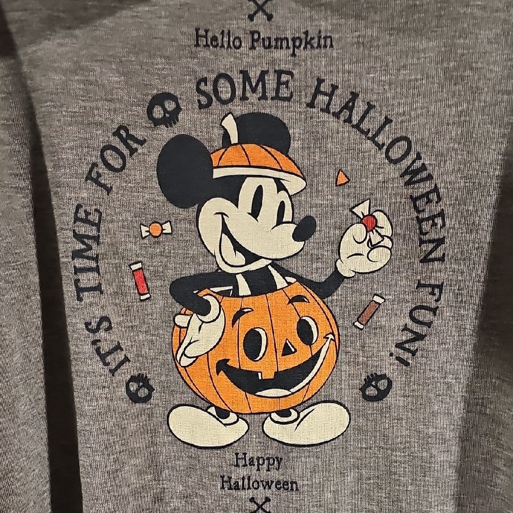 Disney Gray Hoodie with Logo - Picture 4 of 5